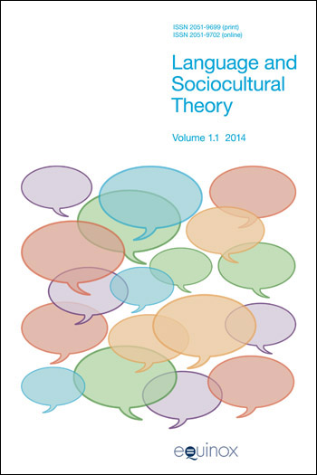 language and sociocultural theory equinox publishing sociocultural theory